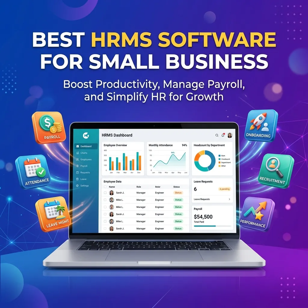 Cover image for How to Choose the Best HRMS Software for Small Business in India