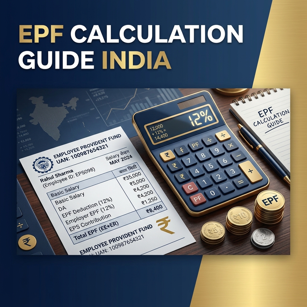 EPF Calculation 2025-26: Step-by-Step Guide for Indian Employers